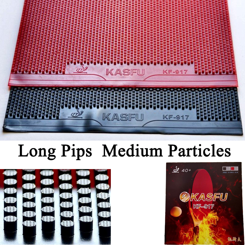 Table Tennis Game - KASFU KF-917 Table Tennis Rubber Vertical-Aligned