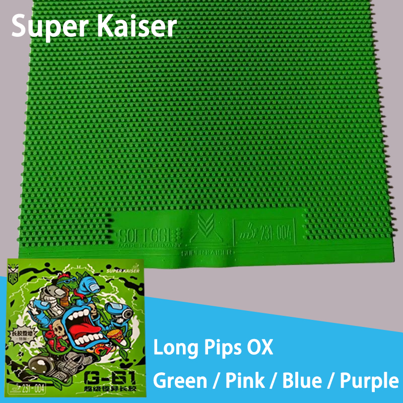 Table Tennis Defense - Super Kaiser Green Single Table Tennis