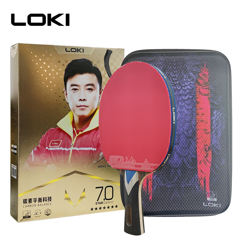 Table Tennis Xiom Rubber - Loki 7 Star Table Tennis Racket