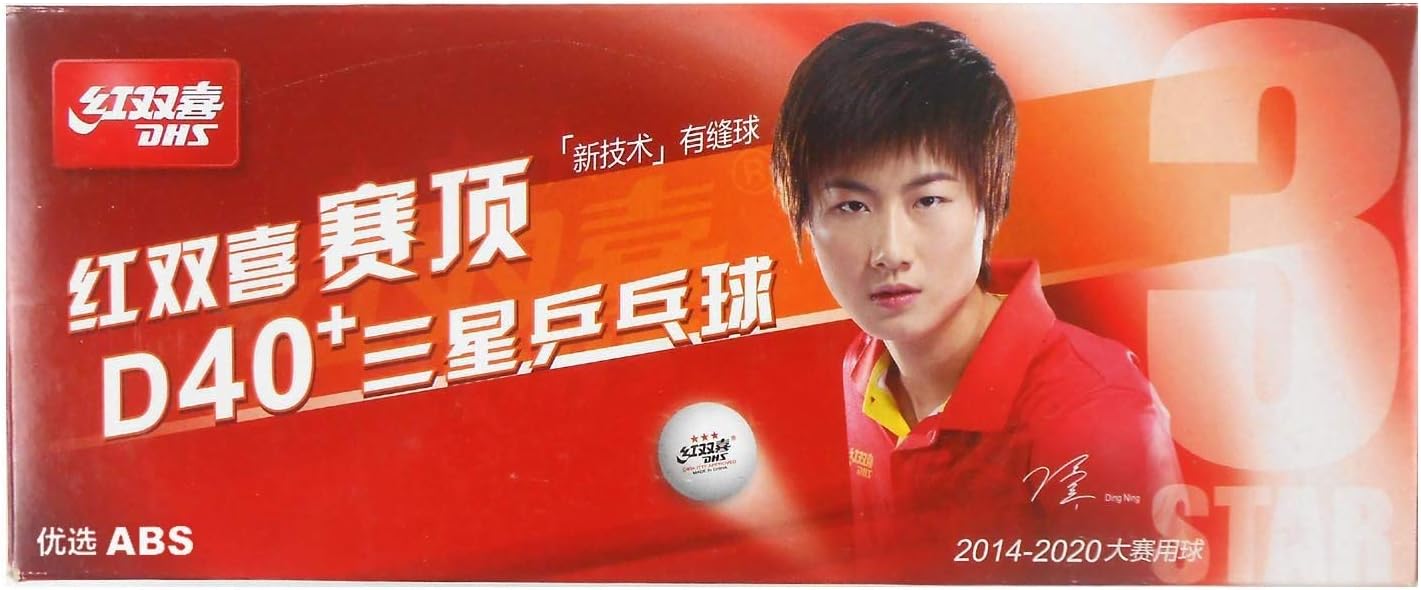 Table Tennis Match - ITTF Approved 3-Star Table Tennis Balls,