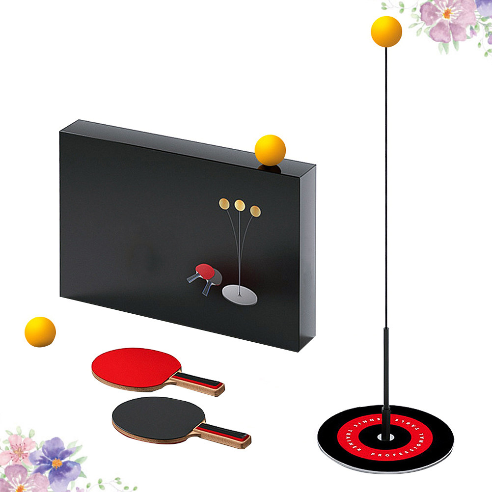 Table Tennis Practice - 1Set Premium Table Tennis Trainer Kit