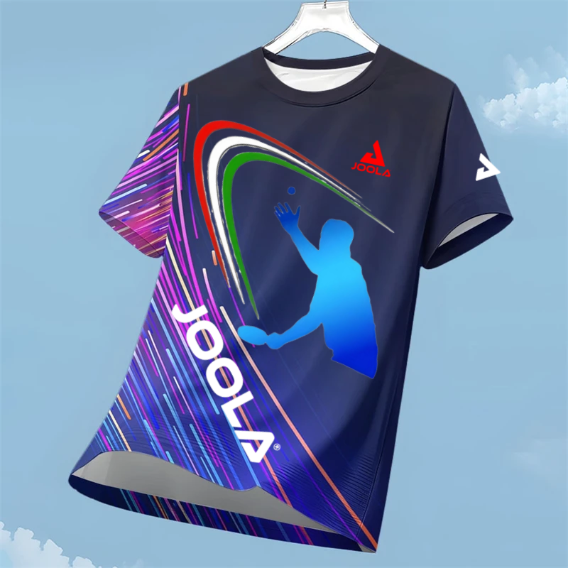 Table Tennis Match - JOOLA Table Tennis T-Shirt for Men,