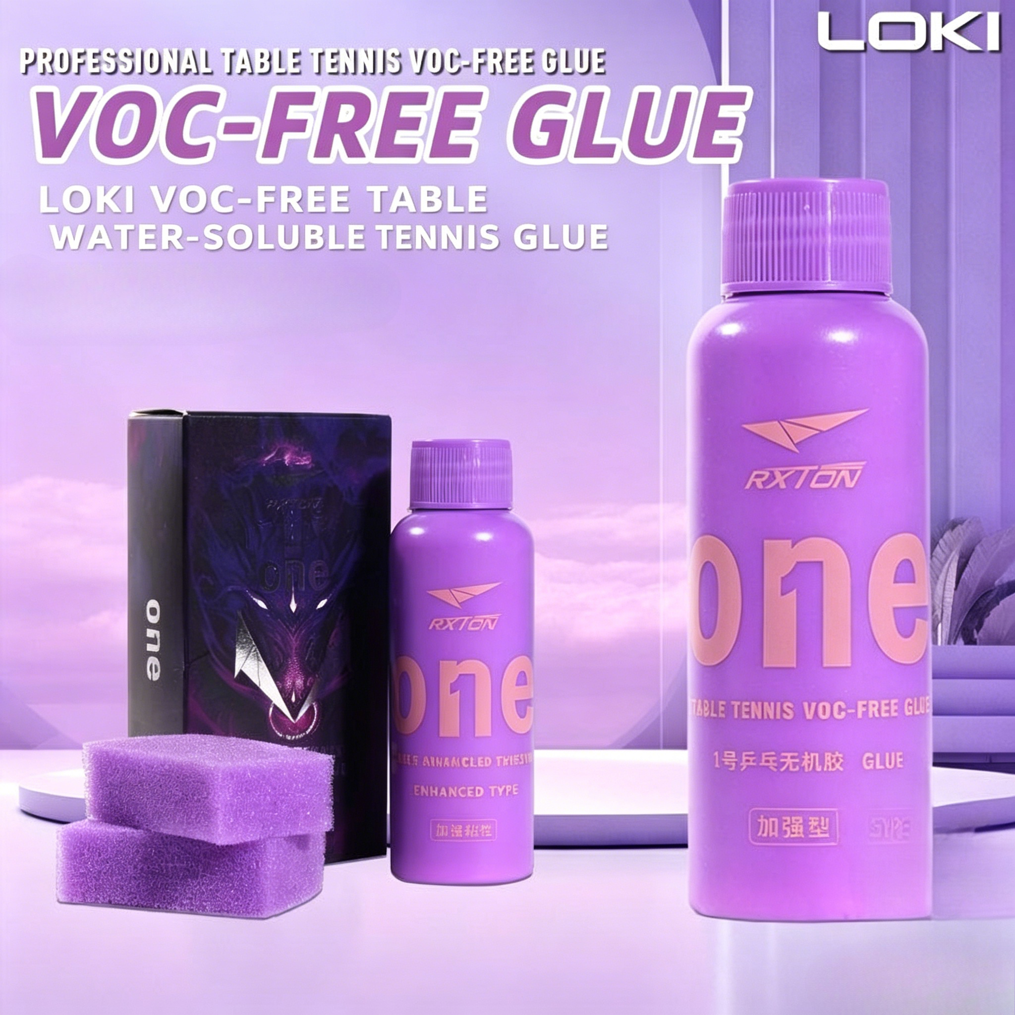 Table Tennis No 1 - 50ml/100ml LOKI Water-Based Inorganic Glue XTON