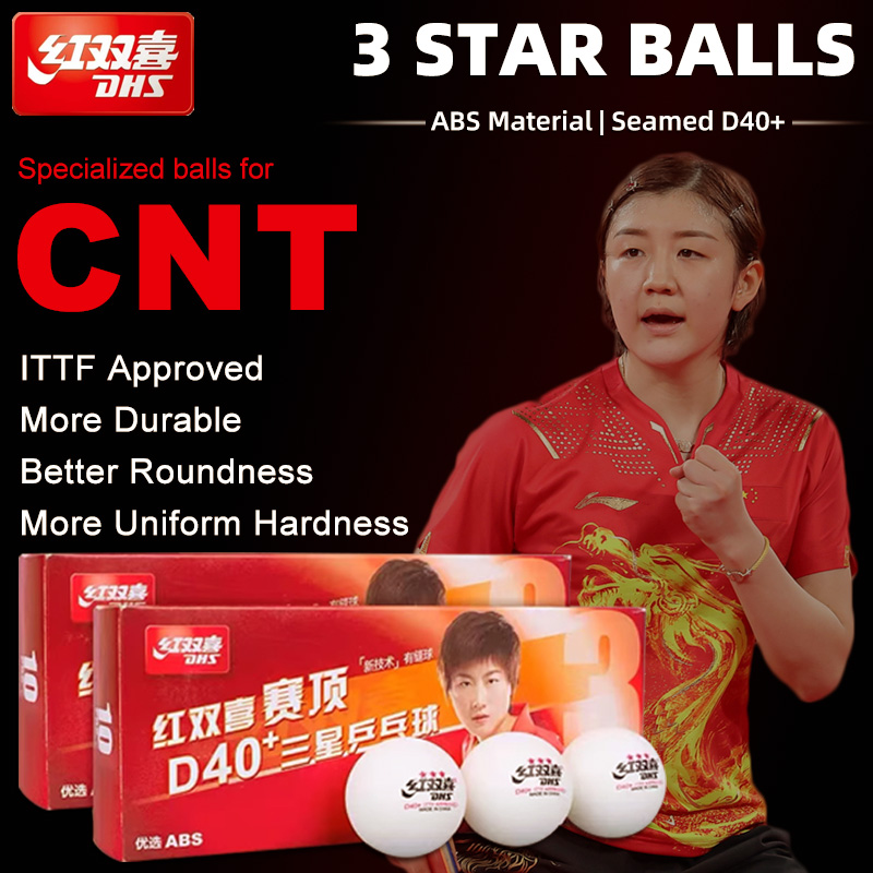 Table Tennis Xiom - DHS D40+ DJ40+ Ping Pong Balls