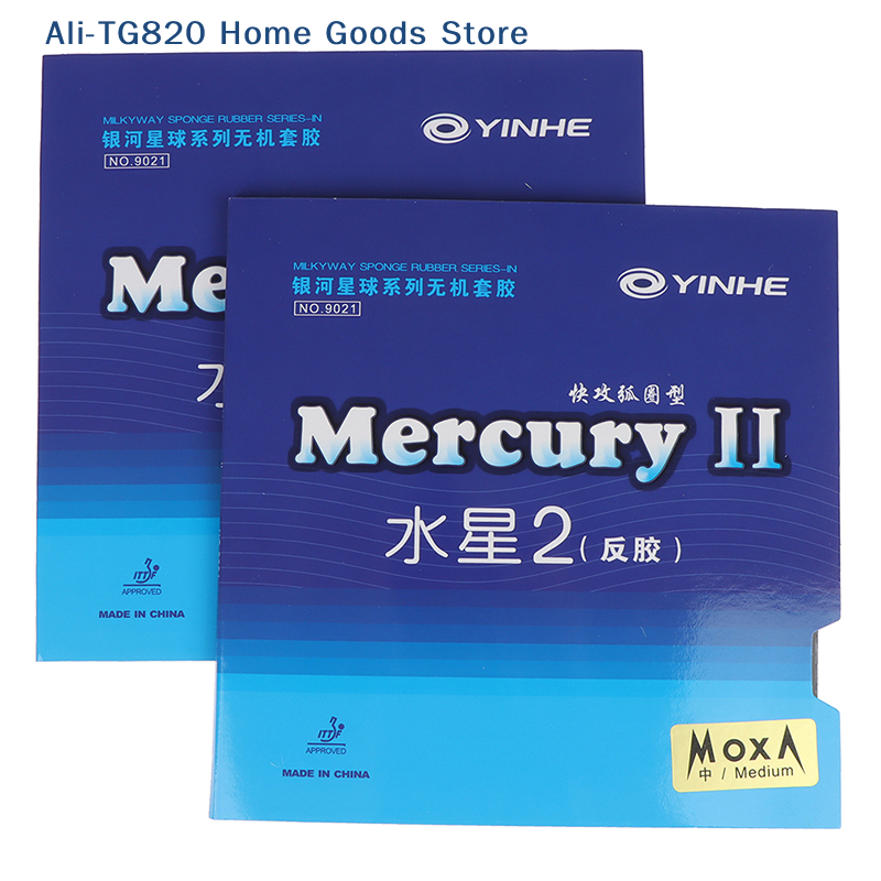 Table Tennis Club - [TG820]MERCURY 2 Table Tennis Rubber Galaxy