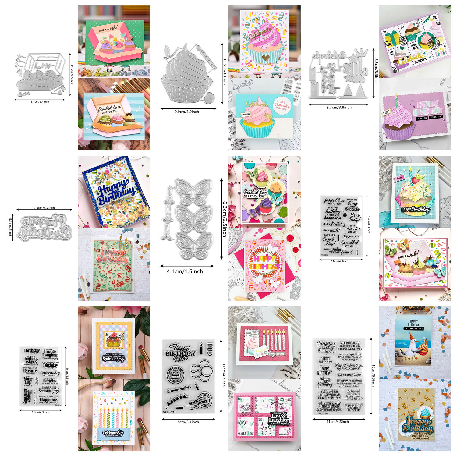 Cake Butterfly Cutting Dies Se – обзор и цена Butterfly Rubber Sheet