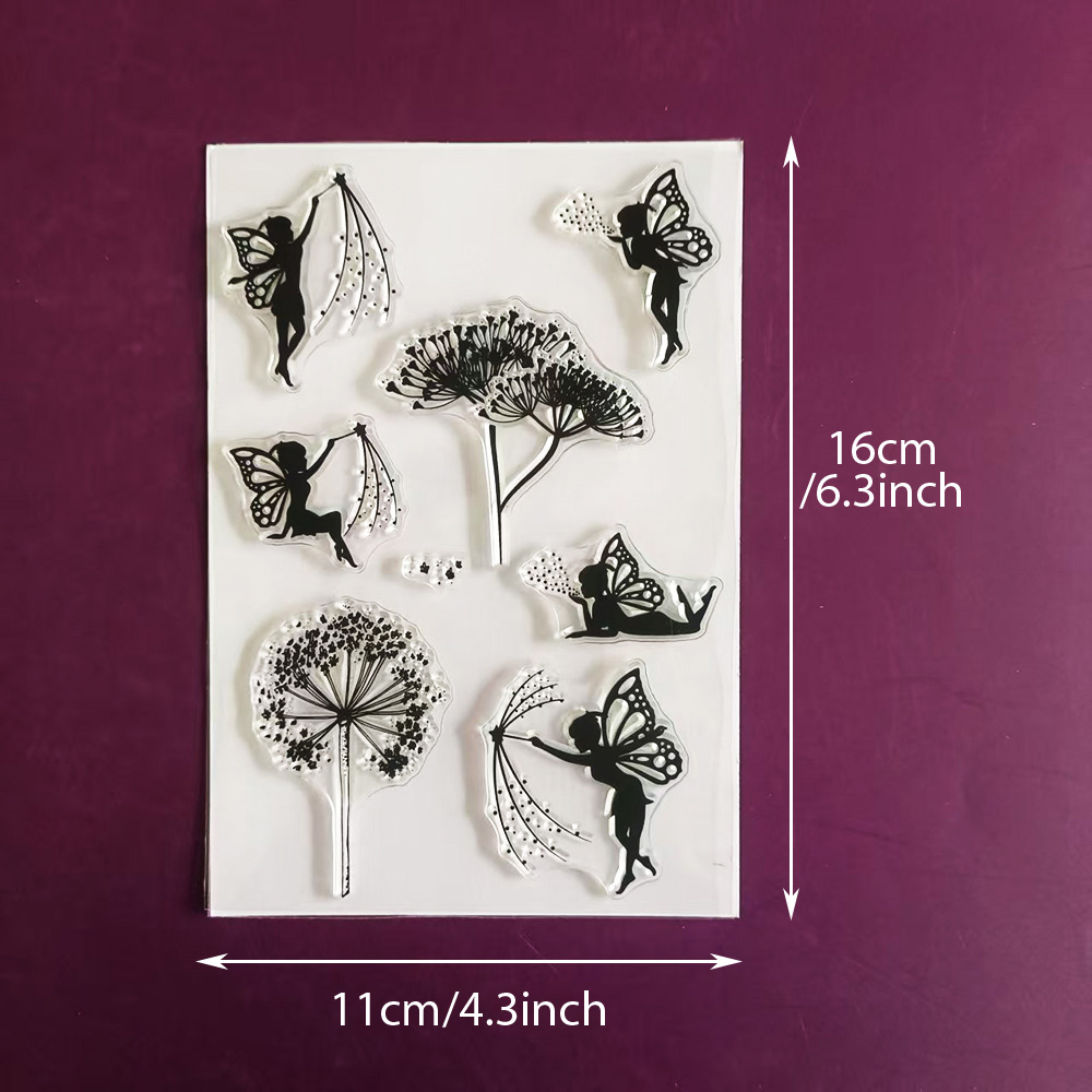Elf, Flower, Grass & Butterfly – обзор и цена Butterfly Rubber Sheet
