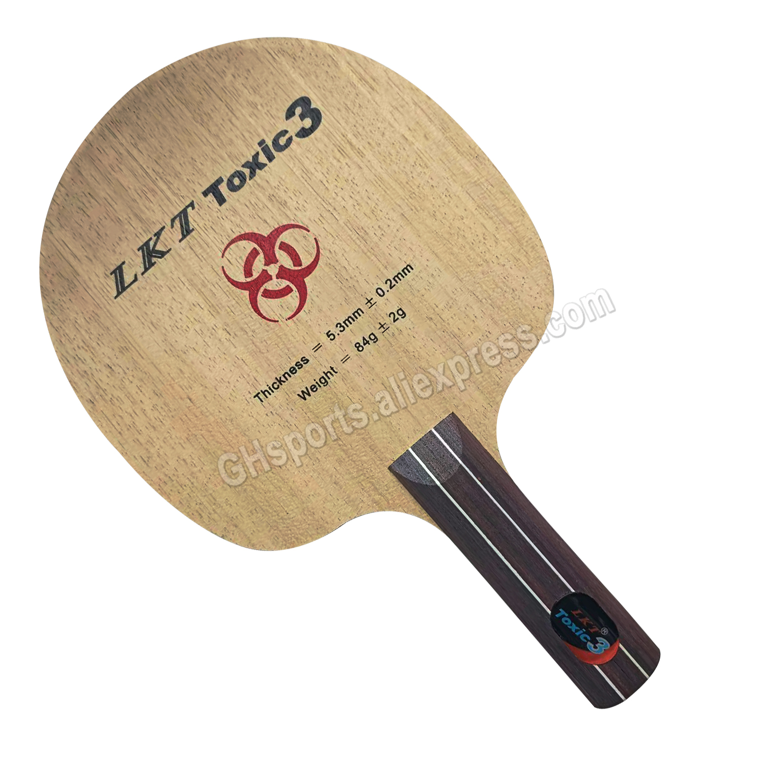 Original LKT Toxic3 Chop Type  – обзор и цена Table Tennis Viscaria