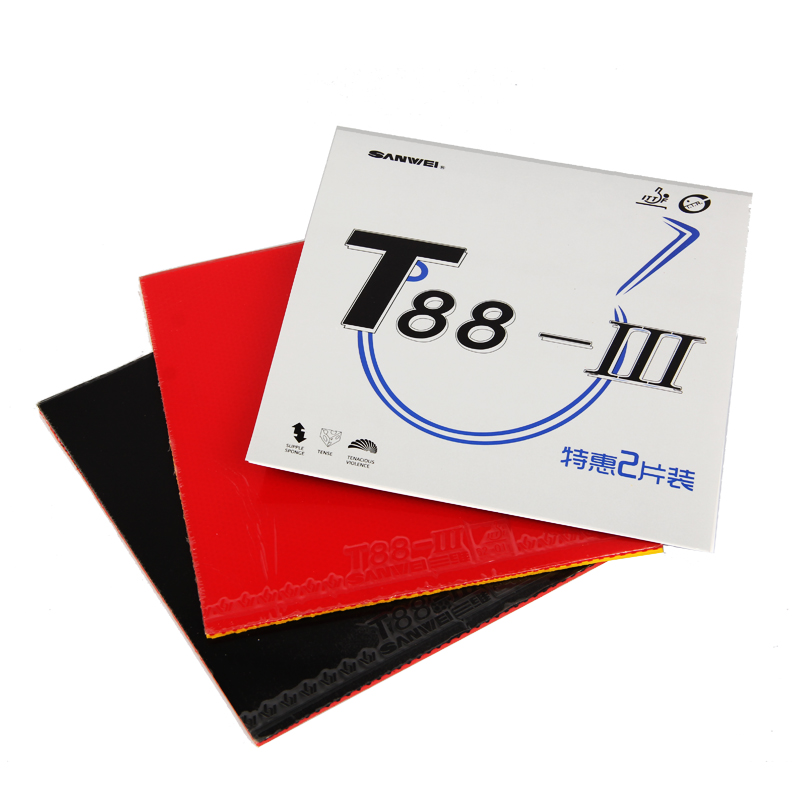 1 Red 1 Black Original SANWEI  – обзор и цена Table Tennis Xiom Rubber