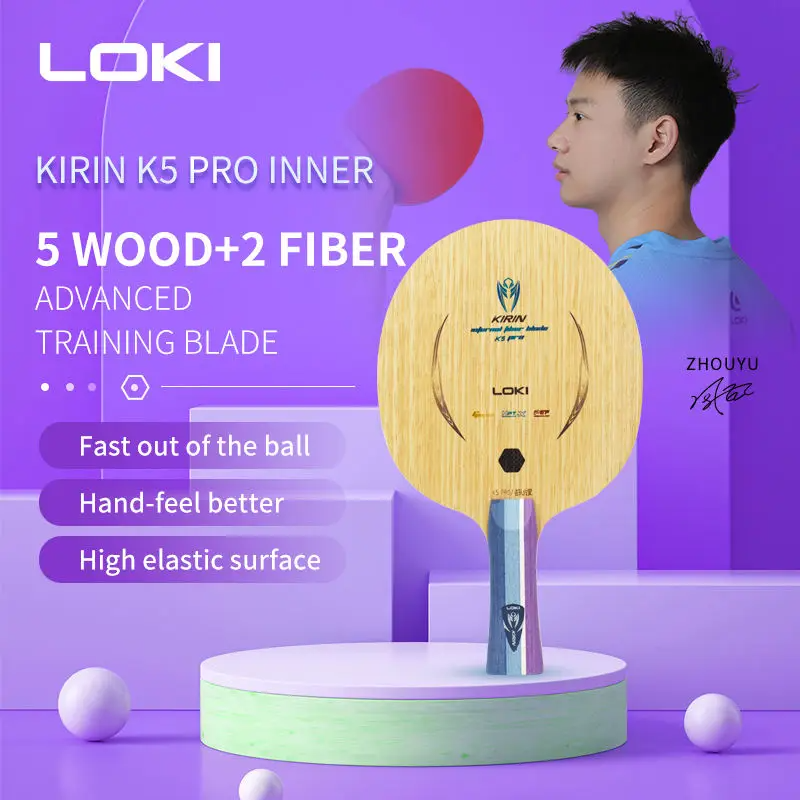 LOKI K5 PRO Table Tennis Blade – обзор и цена Table Tennis Viscaria