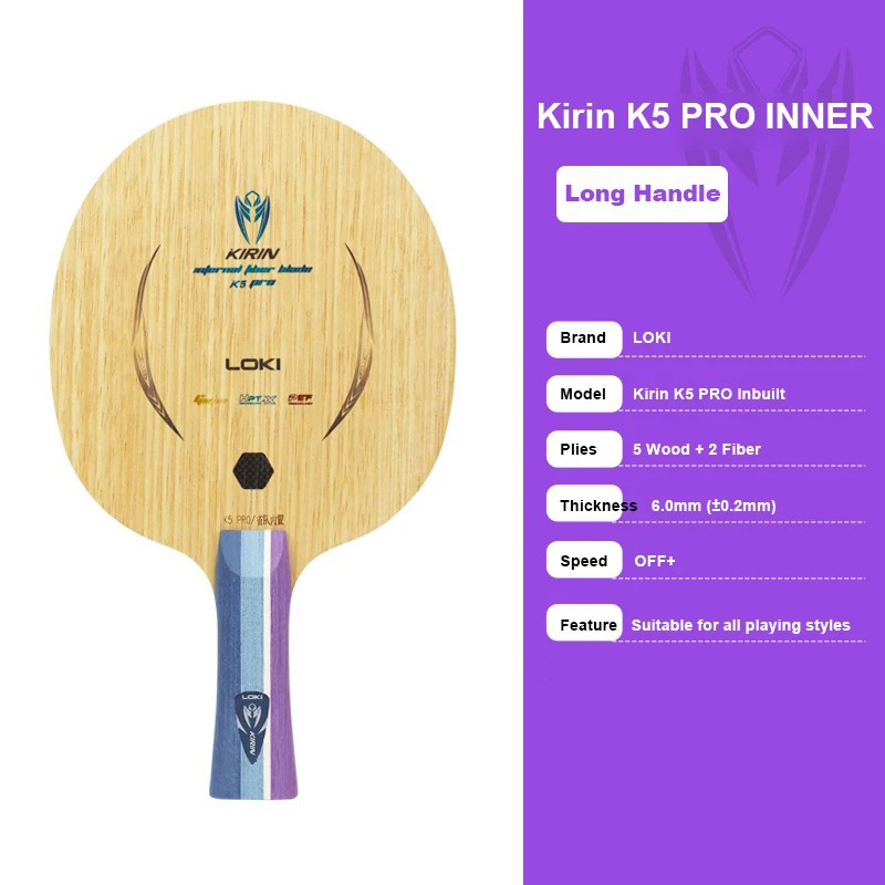 LOKI K5 PRO Table Tennis Blade – обзор и цена Table Tennis Viscaria