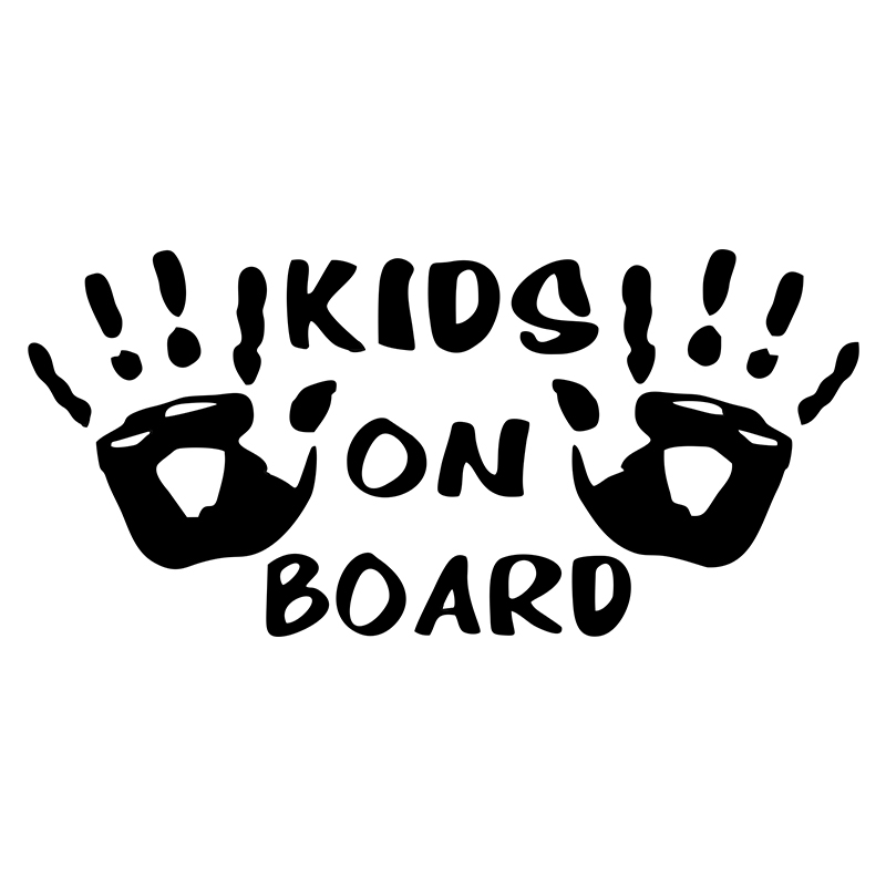 3D Car Sticker KIDS ON BOARD C – обзор и цена Table Tennis Zone