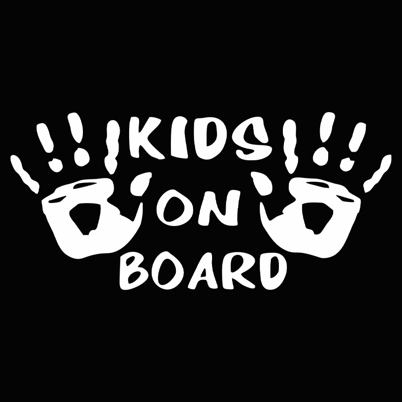 3D Car Sticker KIDS ON BOARD C – обзор и цена Table Tennis Zone