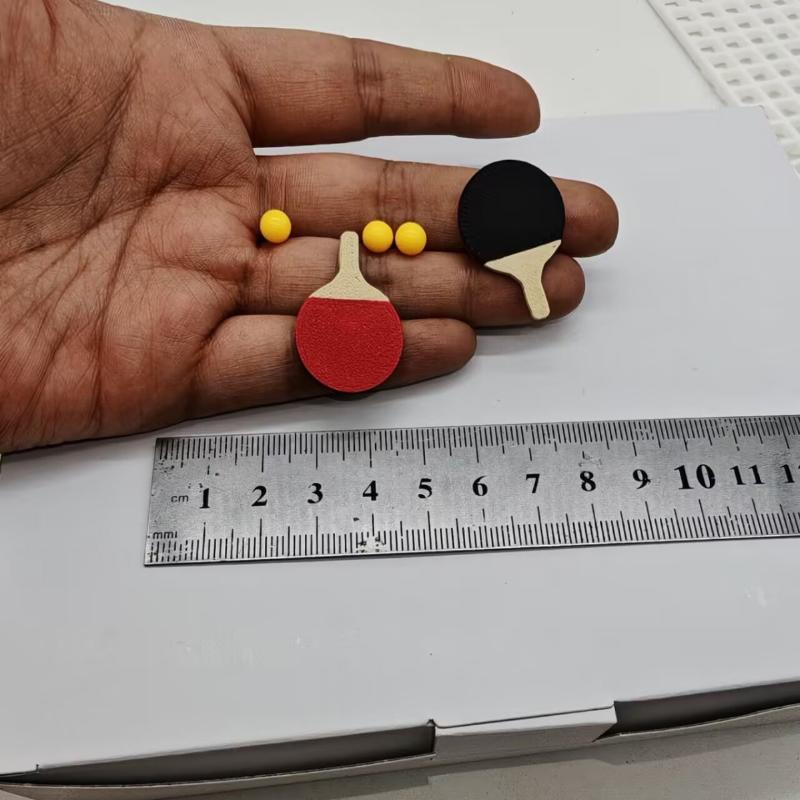 1Set Dollhouse Miniature Ping  – обзор и цена Table Tennis For Sale