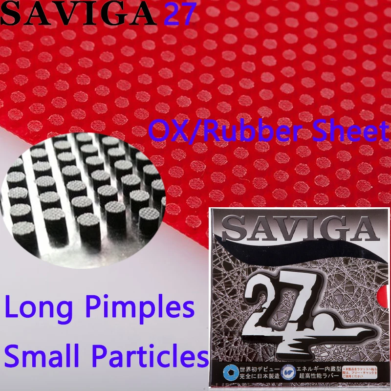SAVIGA27 Table Tennis Rubber S – обзор и цена Table Tennis Xiom Rubber