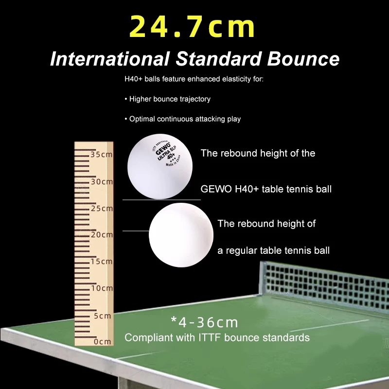 GEWO ULTRA SLP Seamless Table  – обзор и цена Table Tennis Xiom