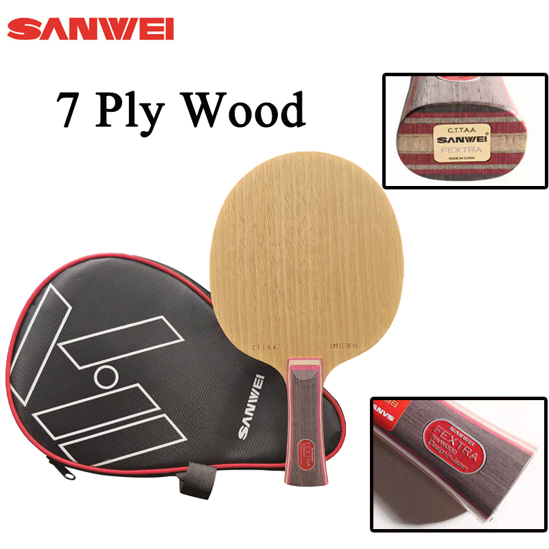 New SANWEI FEXTRA 7 Table Tenn – обзор и цена Table Tennis Racket