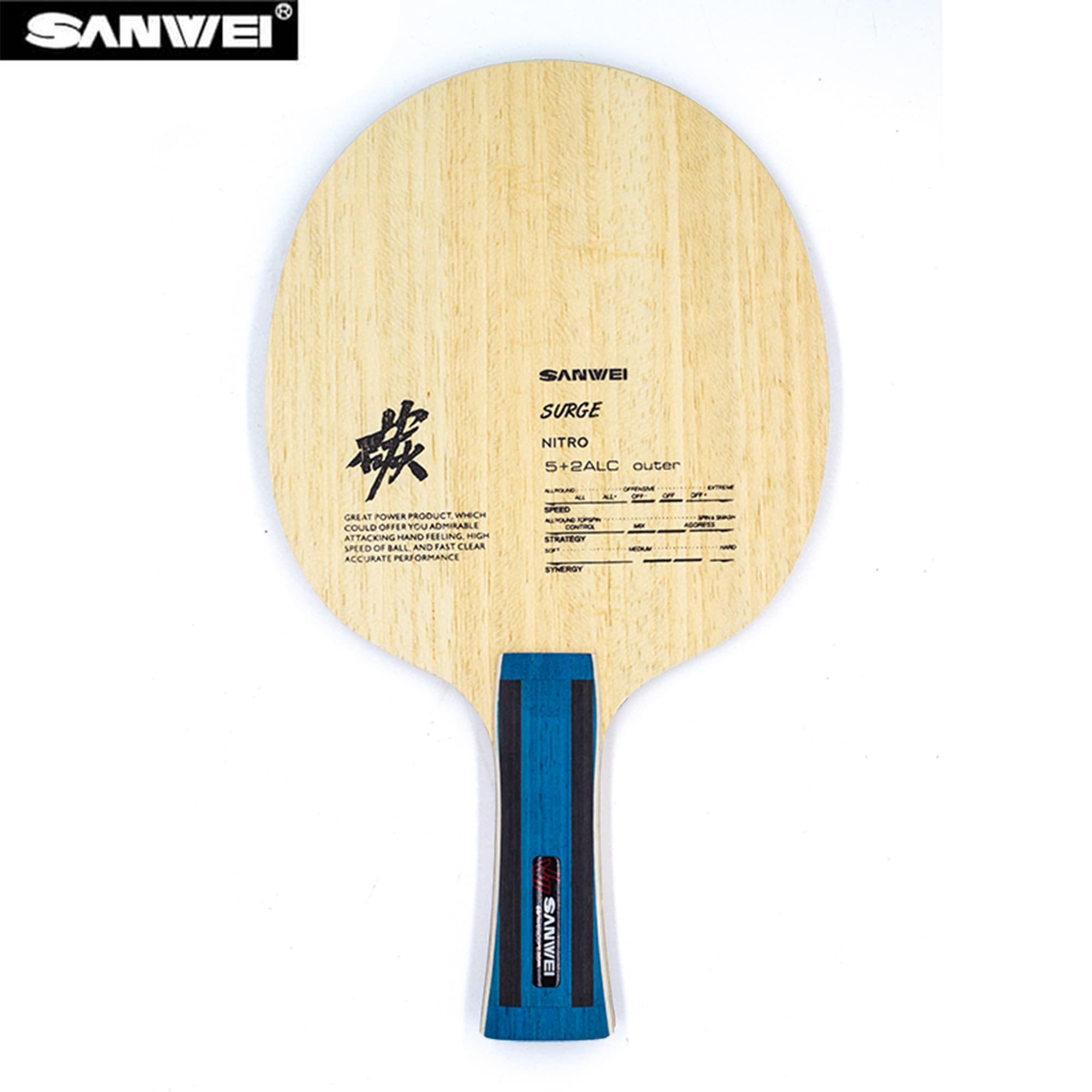 SANWEI Nitro ALC Table Tennis  – обзор и цена Table Tennis Viscaria