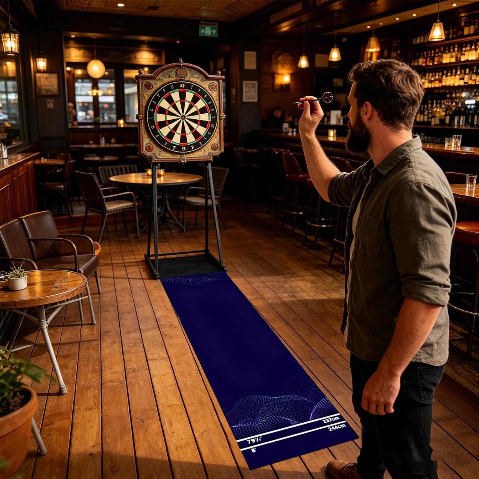 Dart Mat Portable Non-Slip Cry – обзор и цена Throw Distance Board
