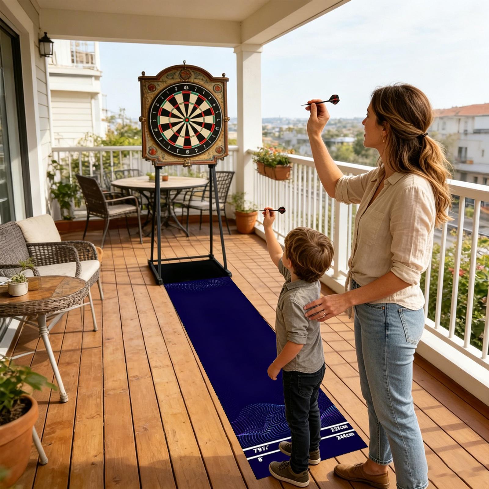 Dart Mat Portable Non-Slip Cry – обзор и цена Throw Distance Board