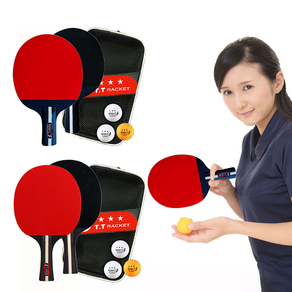 Table Tennis Racket 2 Rackets  – обзор и цена Table Tennis Match