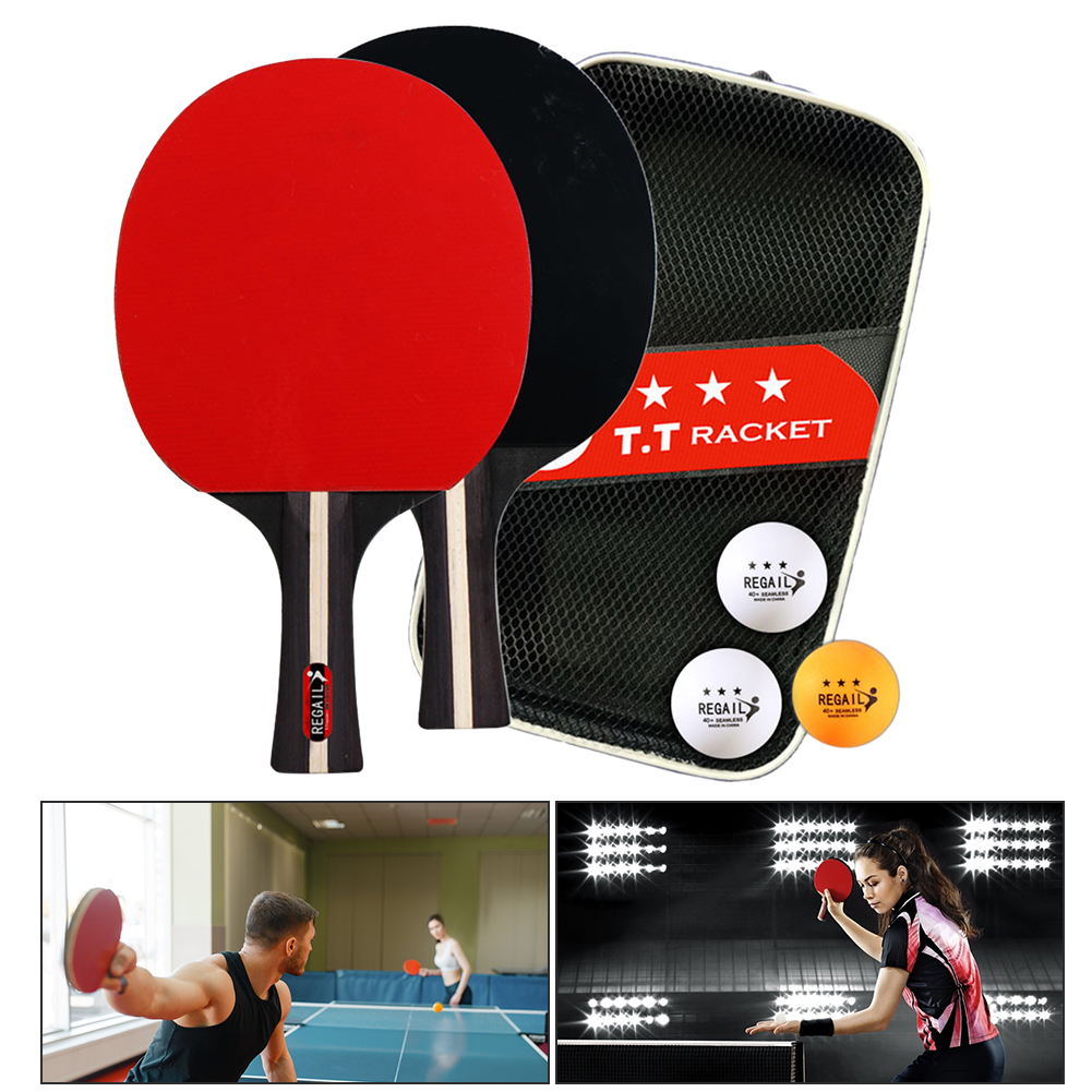 Table Tennis Racket 2 Rackets  – обзор и цена Table Tennis Match