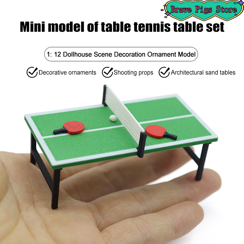 1:12 Miniature Table Tennis Ra – обзор и цена Table Tennis Game
