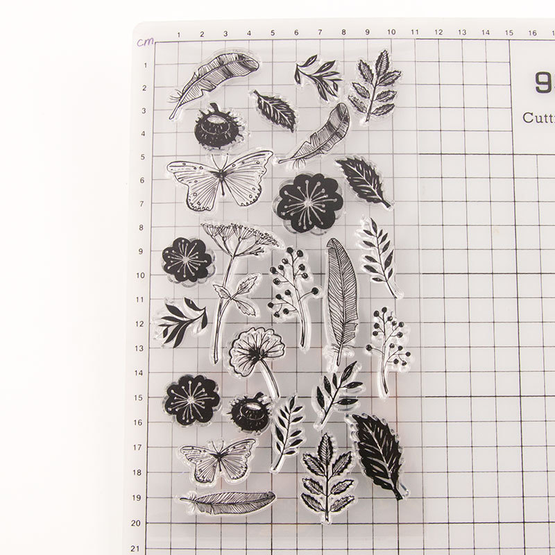 Butterfly Plant Decoration Tra – обзор и цена Butterfly Rubber Sheet