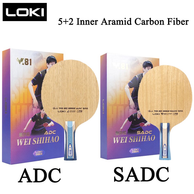 LOKI W81 Series ADC SADC Table – обзор и цена Table Tennis Racket