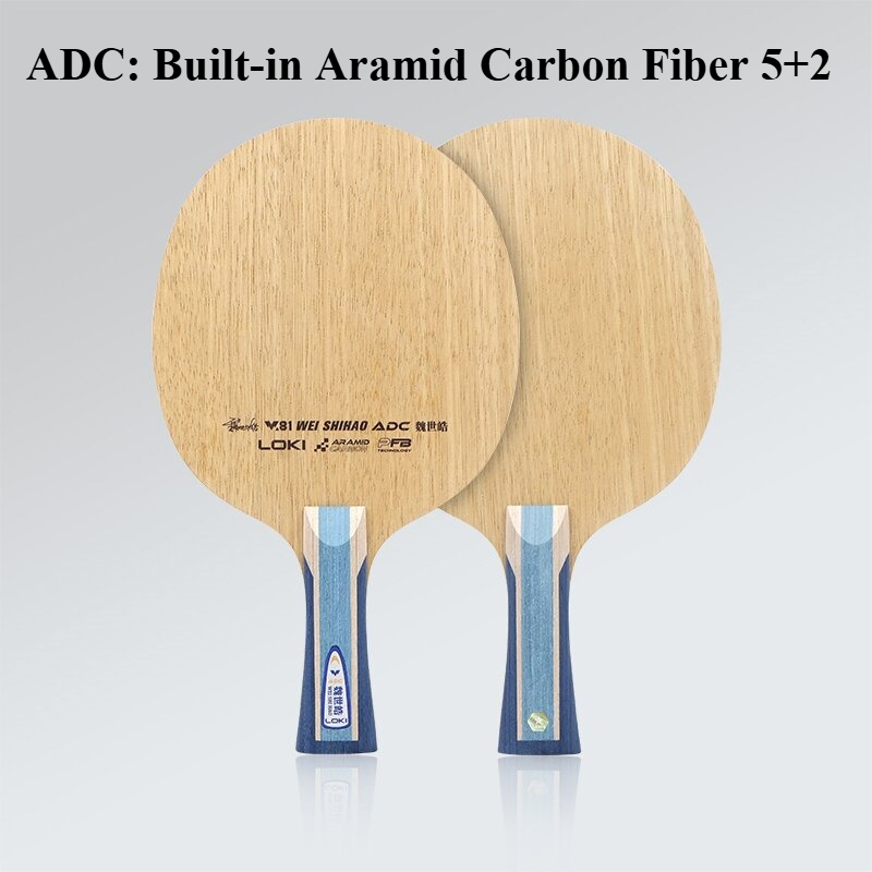 LOKI W81 Series ADC SADC Table – обзор и цена Table Tennis Racket