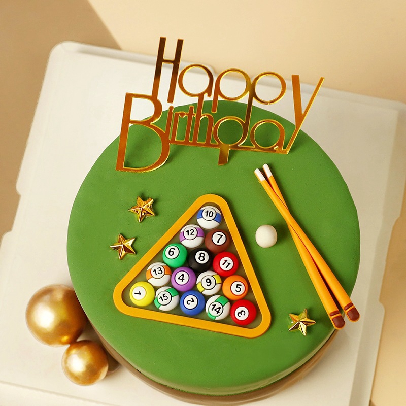 Billiard Ball Cake Decoration  – обзор и цена Table Tennis Game