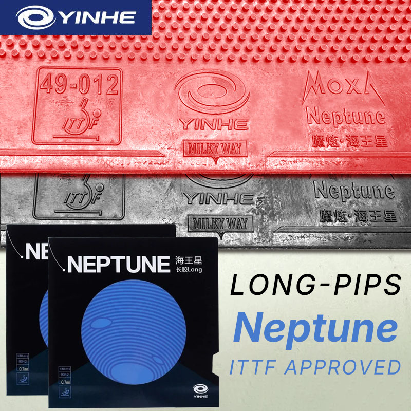 YINHE NEPTUNE Long Pimples Tab – обзор и цена Table Tennis Xiom Rubber