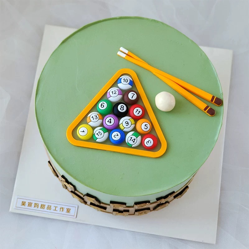 Billiard Cake Birthday Decorat – обзор и цена Table Tennis Game