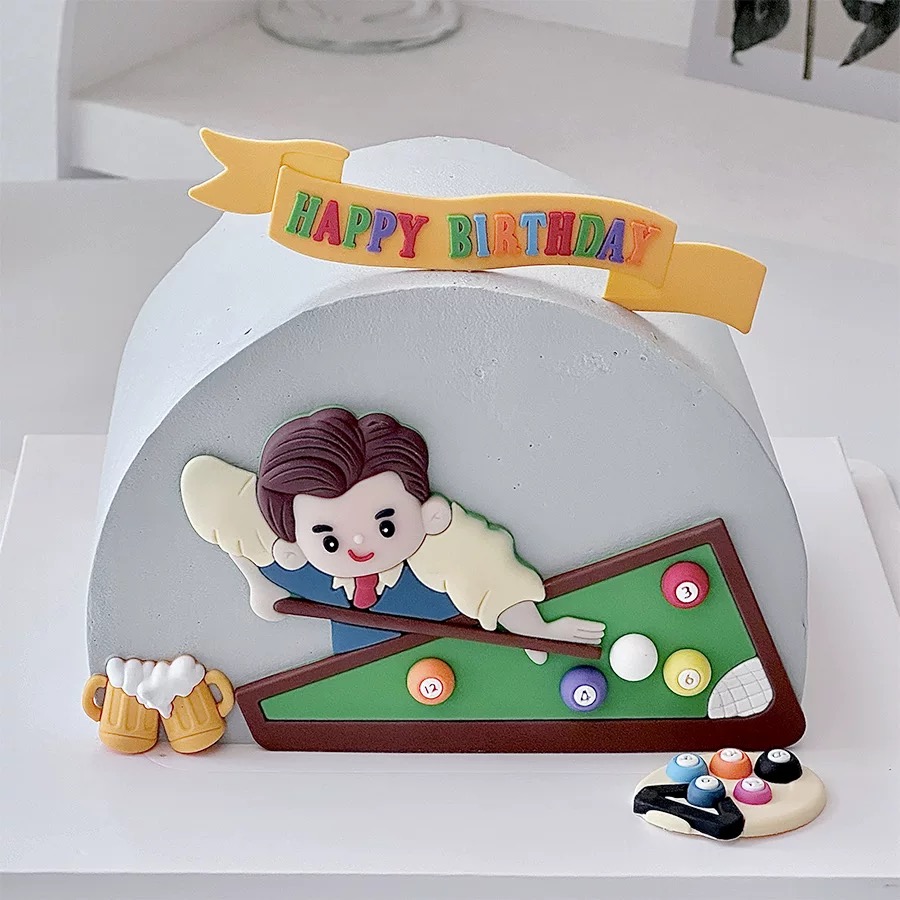 Billiard Cake Birthday Decorat – обзор и цена Table Tennis Game