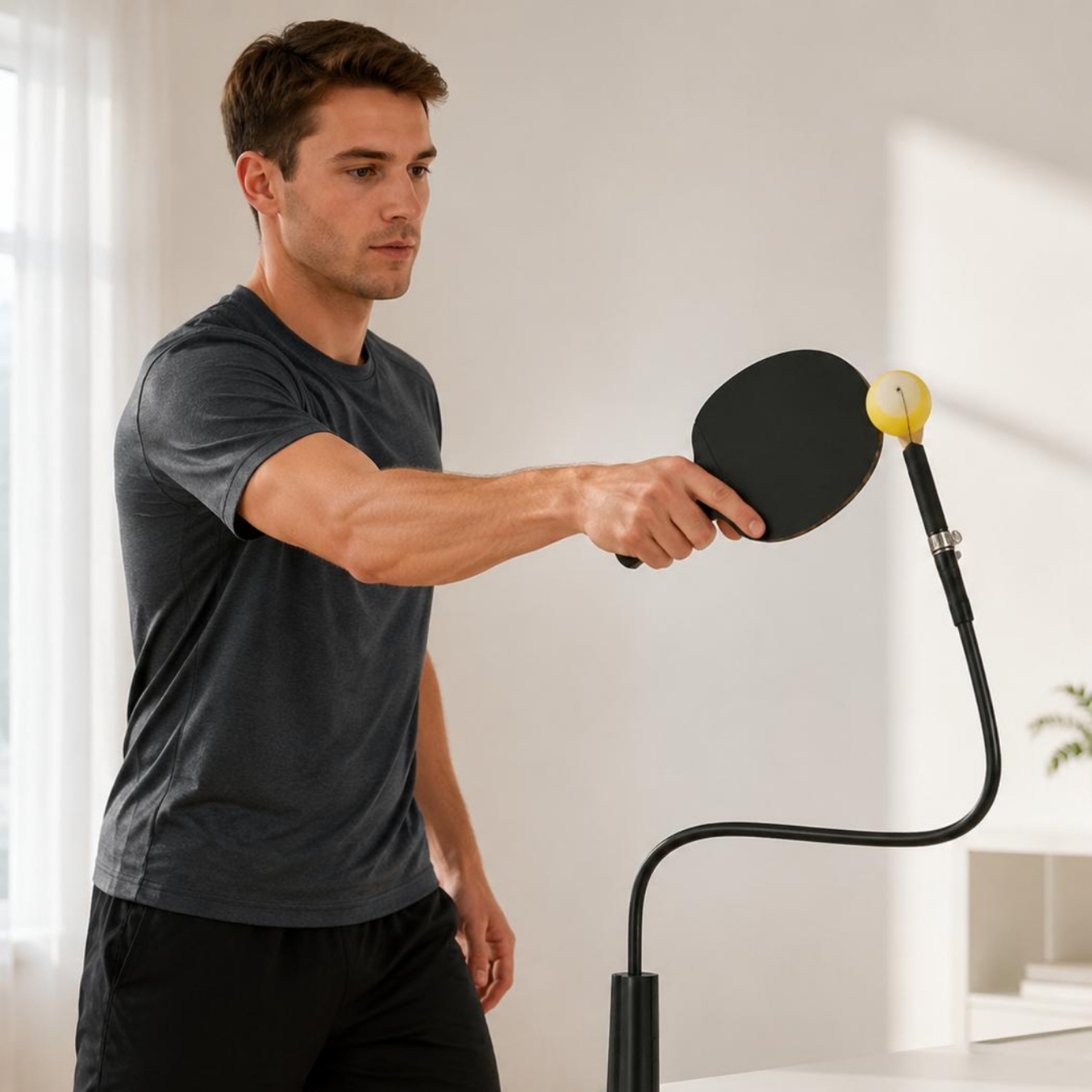 Table Tennis Solo Practice Aid – обзор и цена Table Tennis Practice