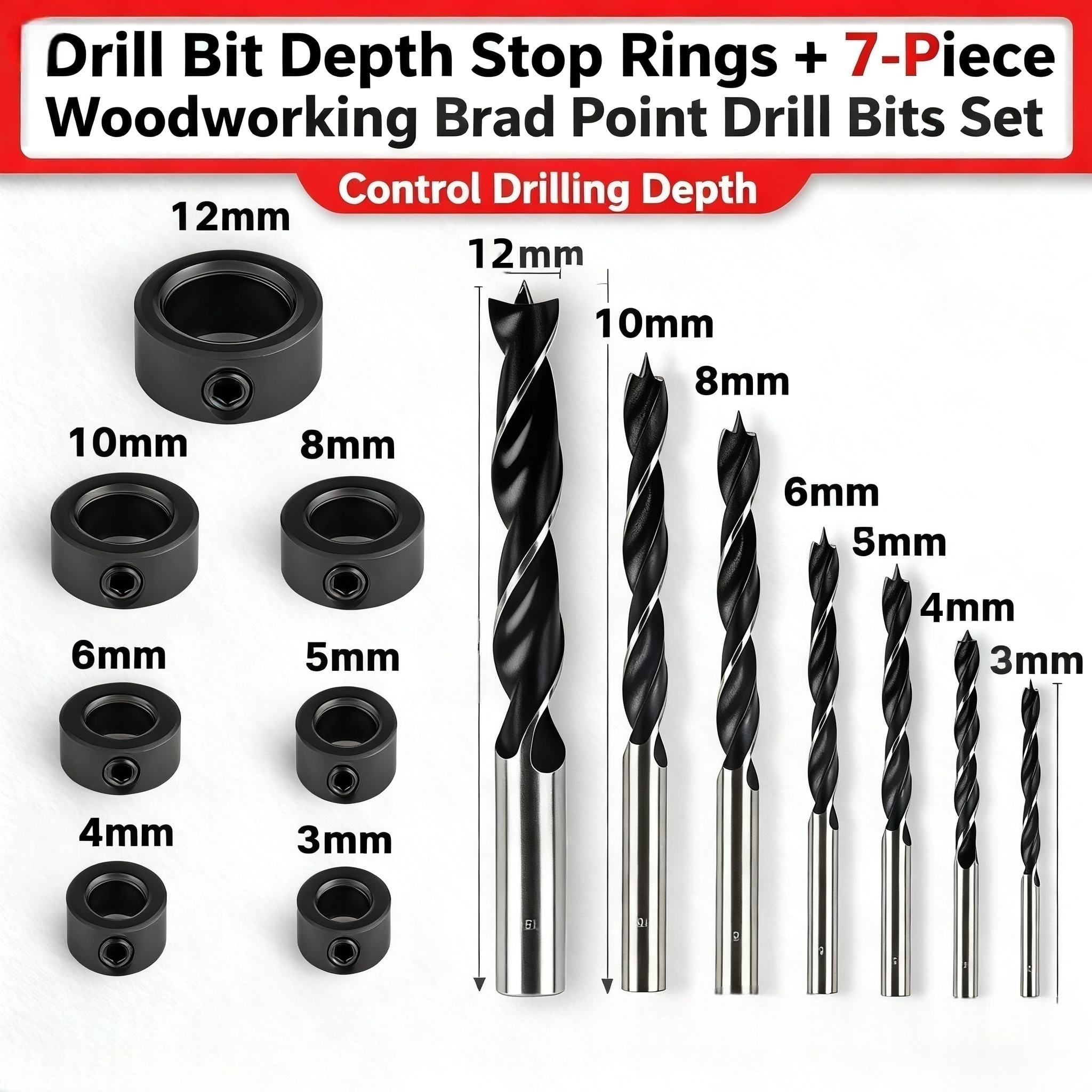 Drill Bit Limit Ring, Twist Dr – обзор и цена Table Tennis Zone