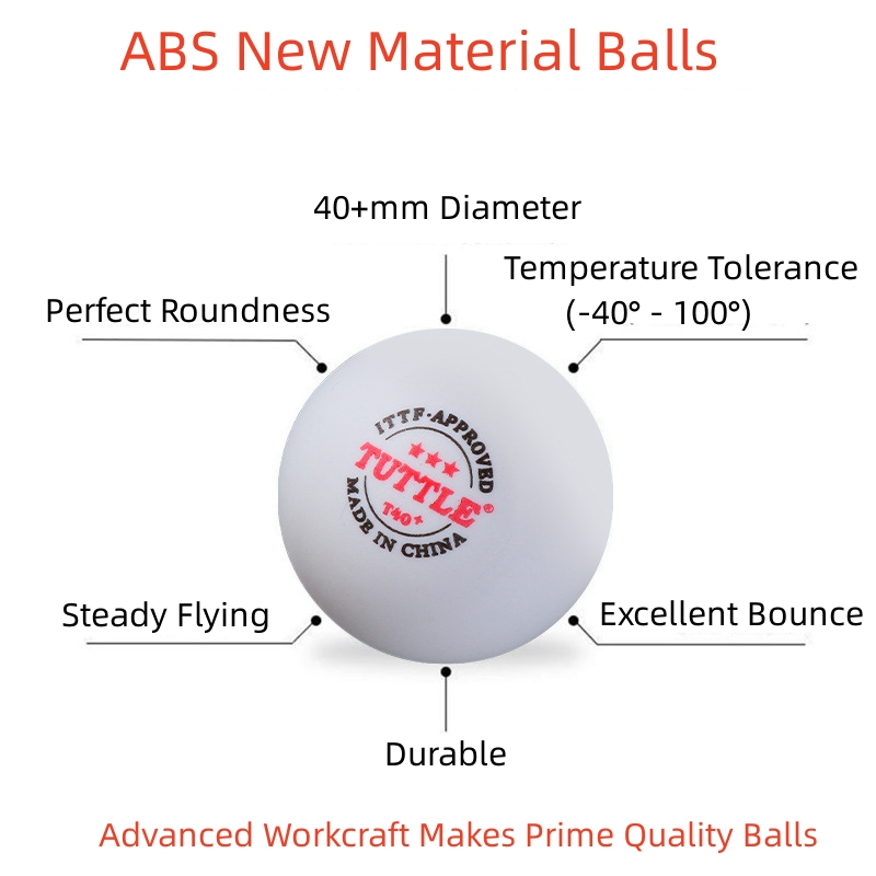 TUTTLE New Material ABS Plasti – обзор и цена Table Tennis Xiom