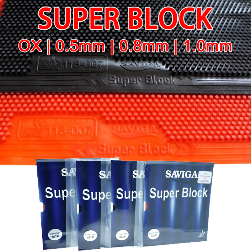 SAVIGA SUPER BLOCK OX Long Pip – обзор и цена Table Tennis Defense
