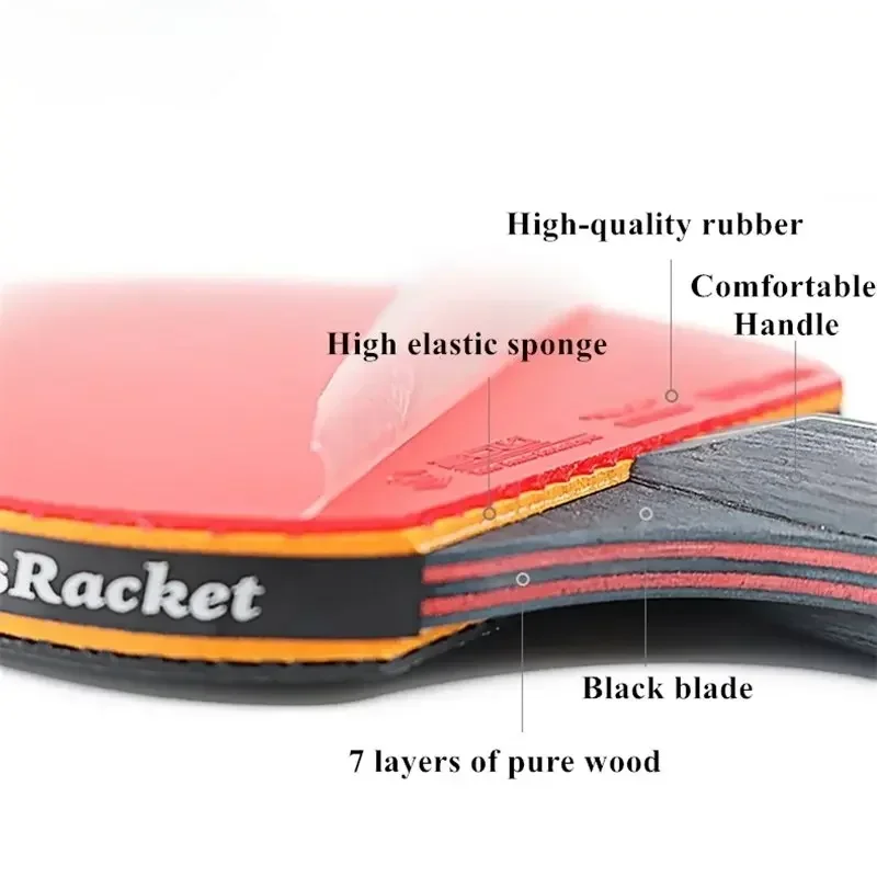 6 Star Table Tennis Racket 2PC – обзор и цена Table Tennis History