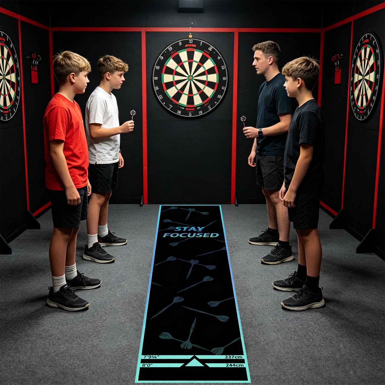 Dart Board Mat Portable Non-Sl – обзор и цена Throw Distance Board