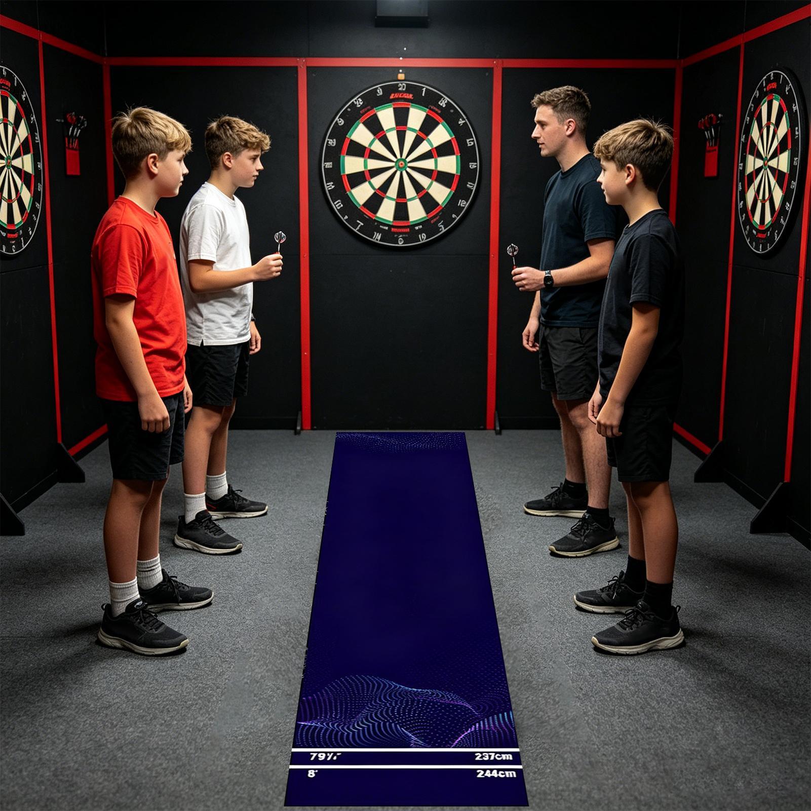 Dart Board Mat Portable Non-Sl – обзор и цена Throw Distance Board