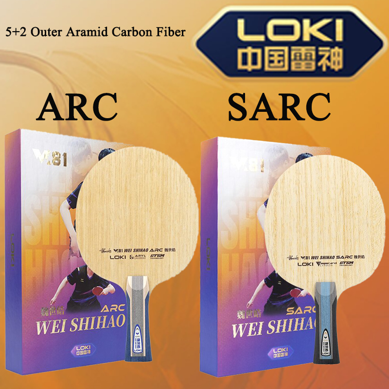 New LOKI W81 Series ARC SARC T – обзор и цена Table Tennis Racket