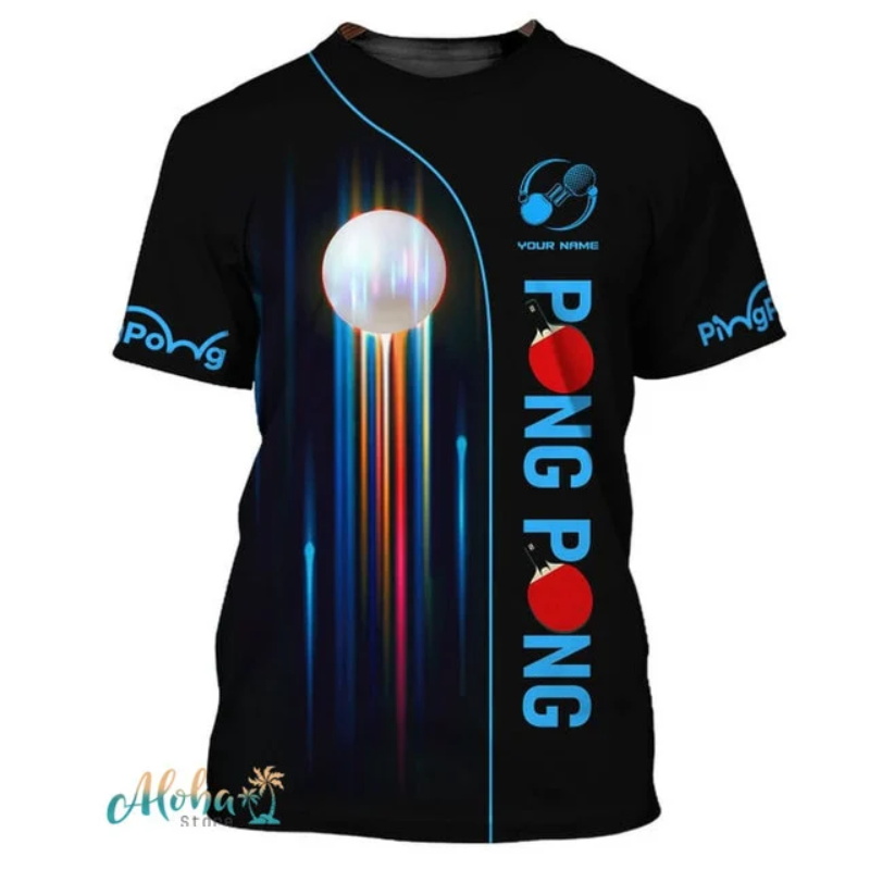 Full Print Ping Pong Tshirts F – обзор и цена Table Tennis China