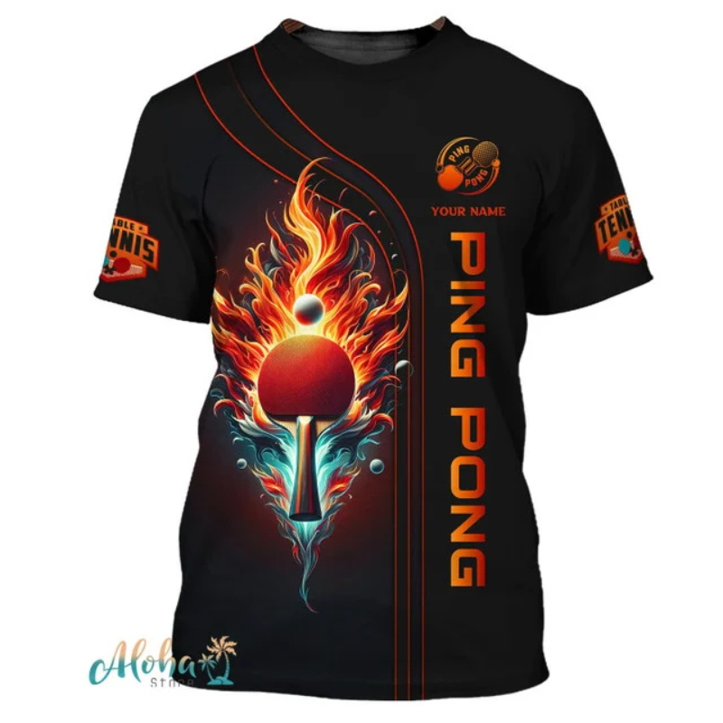 Full Print Ping Pong Tshirts F – обзор и цена Table Tennis China